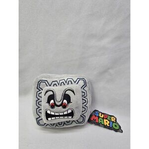 Culturefly Super Mario Thwomp Mini Stuffed Toy Plush 5 Inches